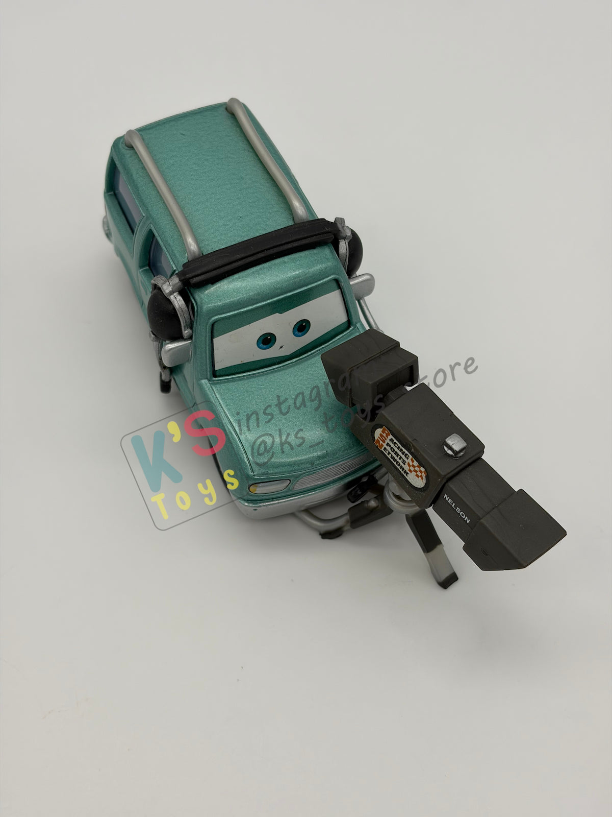 PRE-OWNED / LOOSE DISNEY PIXAR CARS - "NELSON BLINDSPOT" - NEAR MINT CONDITION