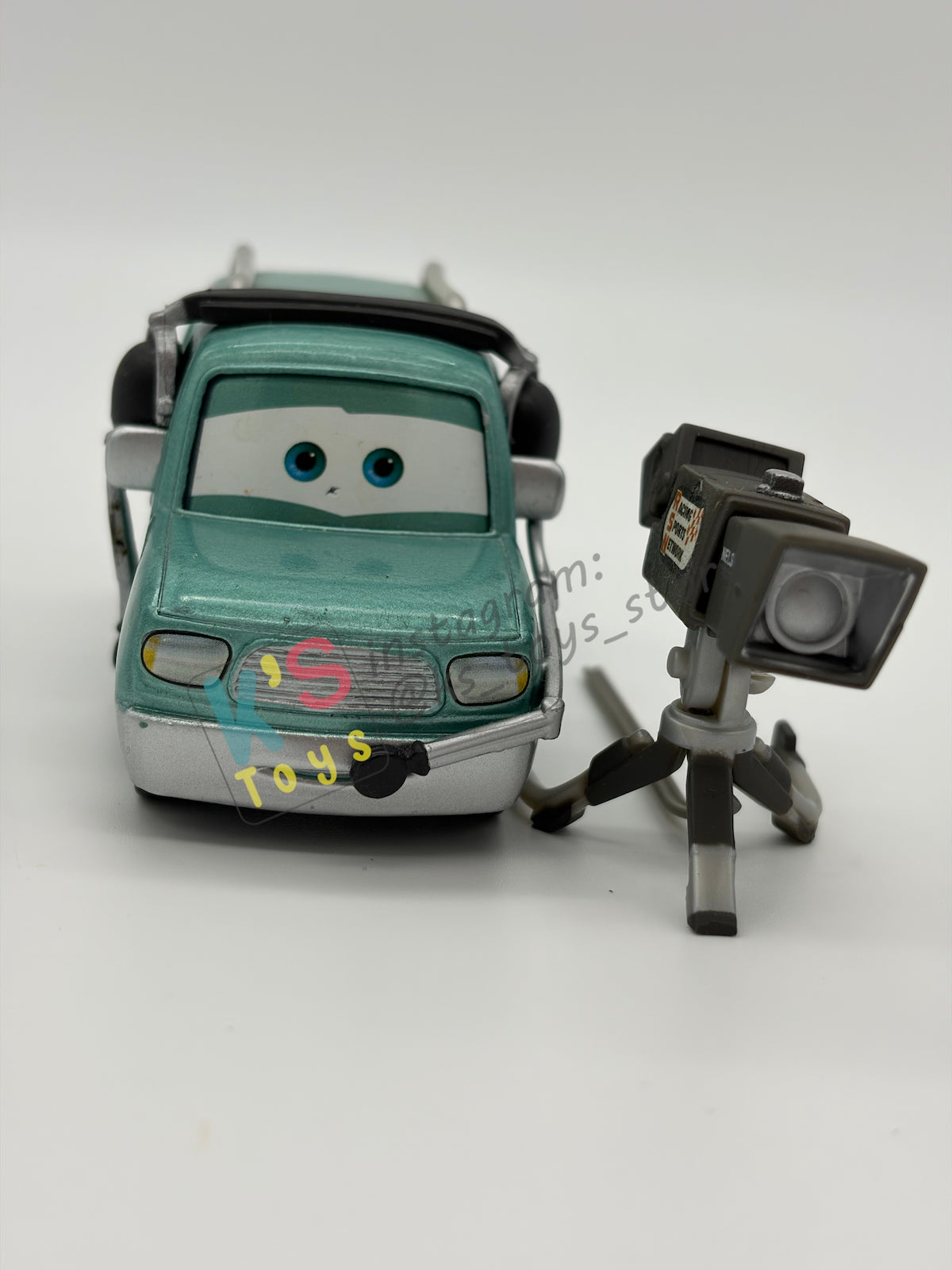 PRE-OWNED / LOOSE DISNEY PIXAR CARS - "NELSON BLINDSPOT" - NEAR MINT CONDITION