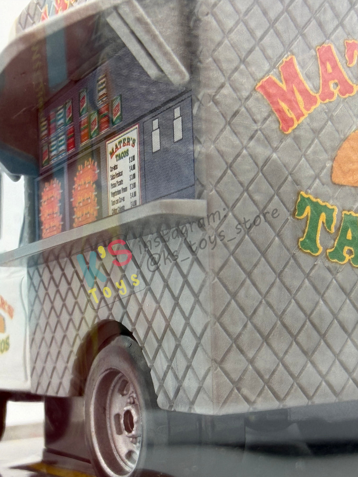 Disney Store Version of Disney Pixar Cars 1:43 - TACO MATER - BNIP