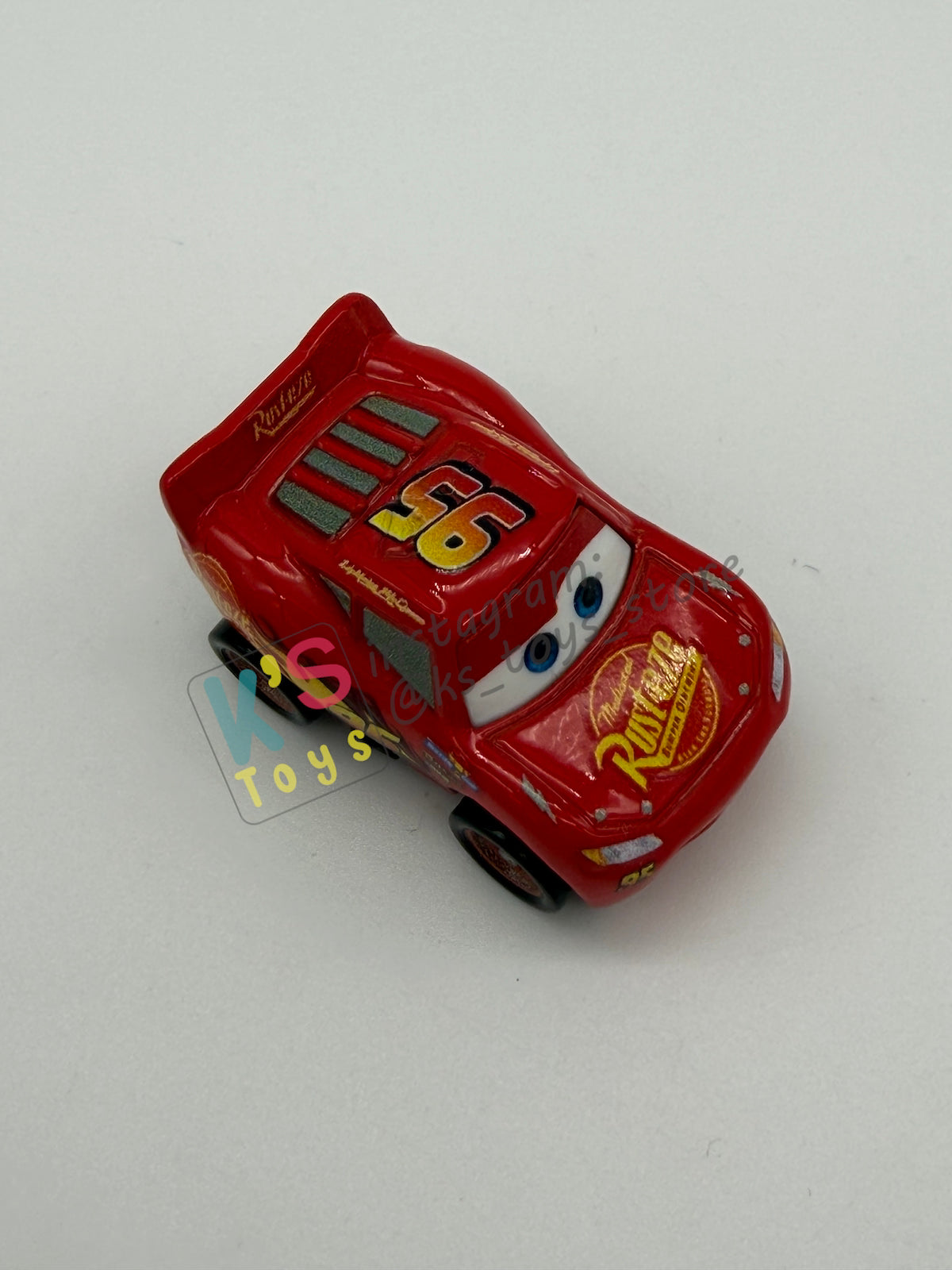 Loose Mini Racers Pixar Disney Cars, LIGHTNING MCQUEEN CARS 3 - Mint / Near Mint Condition
