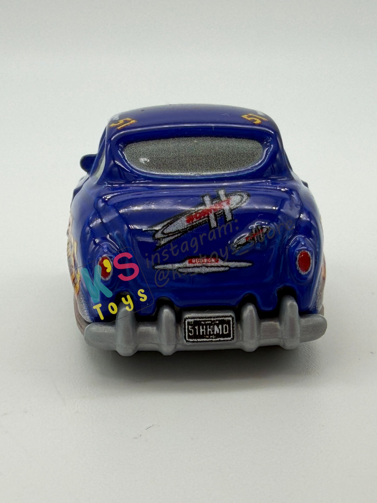 Loose Mini Racers Pixar Disney Cars, DIRT TRACK FABULOUS HUDSON HORNET - Mint / Near Mint Condition