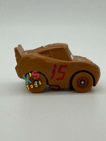 Loose Mini Racers Pixar Disney Cars, LIGHTNING MCQUEEN AS CHESTER WHIPPLEFILTER - Mint / Near Mint Condition