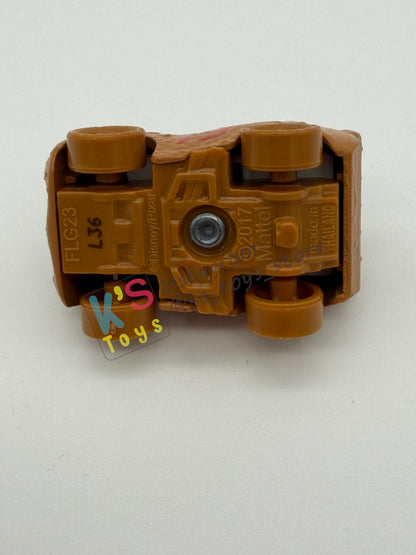 Loose Mini Racers Pixar Disney Cars, LIGHTNING MCQUEEN AS CHESTER WHIPPLEFILTER - Mint / Near Mint Condition