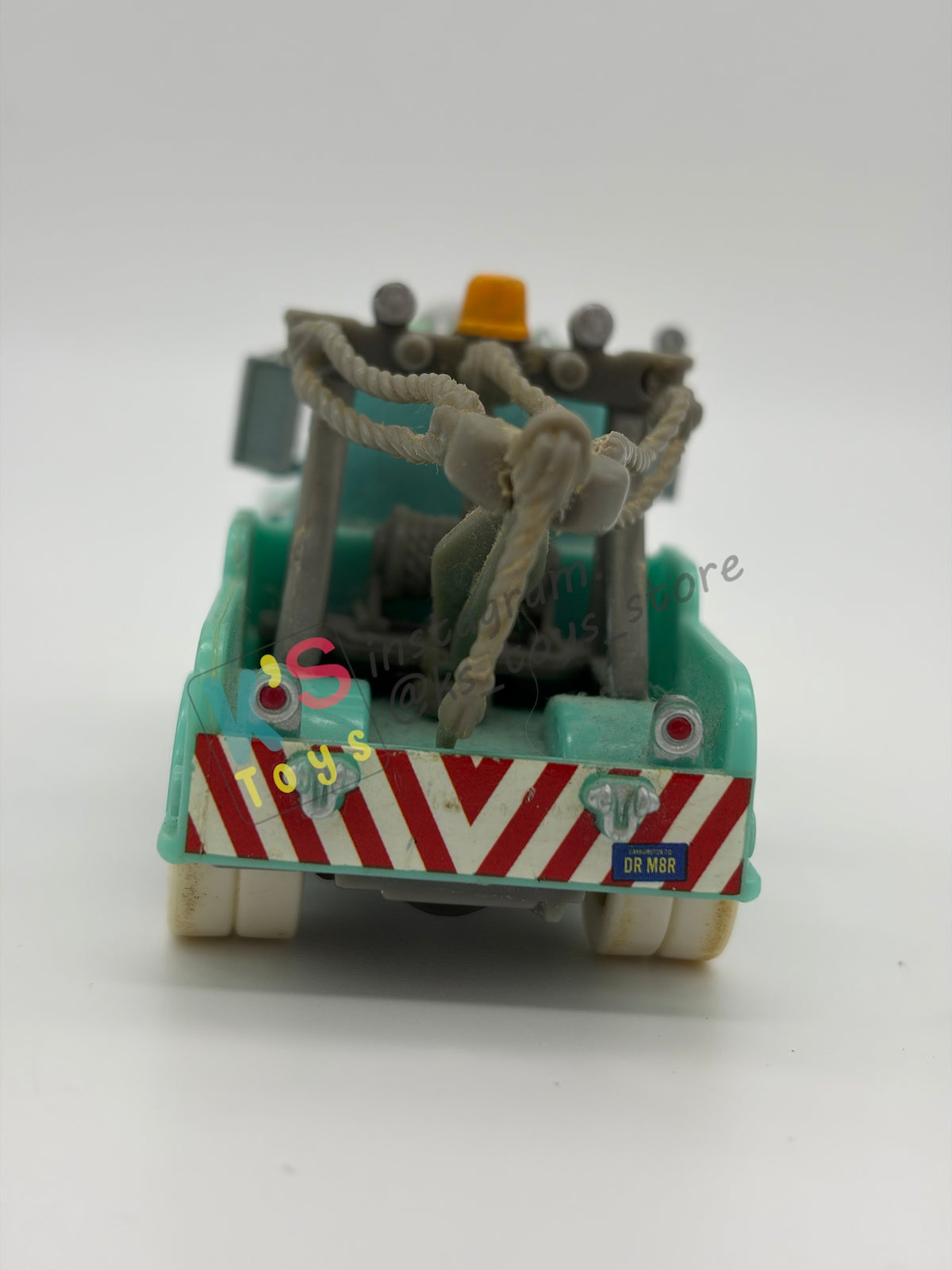 PRE-OWNED / LOOSE DISNEY PIXAR CARS - "DR MATER WITH MASK UP" RESCUE SQUAD MATER - GOOD CONDITION