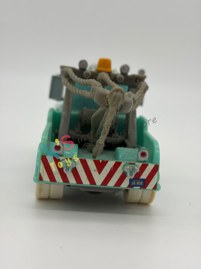 PRE-OWNED / LOOSE DISNEY PIXAR CARS - "DR MATER WITH MASK UP" RESCUE SQUAD MATER - GOOD CONDITION