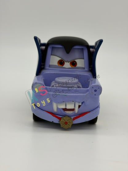 PRE-OWNED / LOOSE DISNEY PIXAR CARS - "DRACULA MATER” - NEAR MINT CONDITION