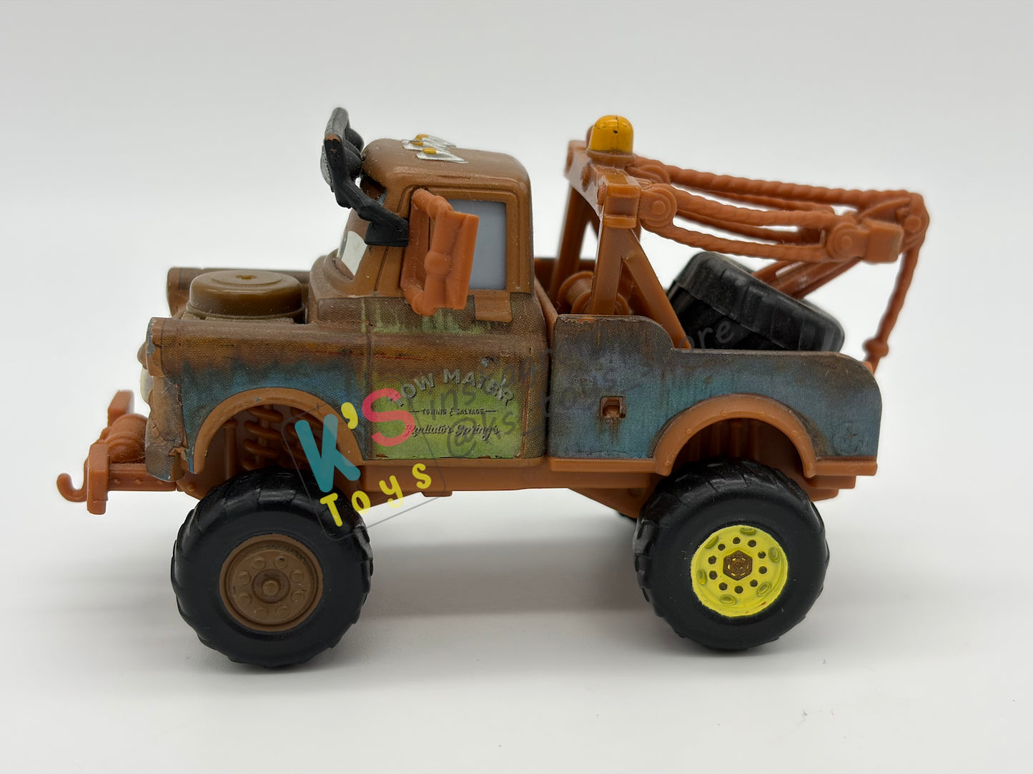 PRE-OWNED / LOOSE DISNEY PIXAR CARS - "OFF-ROAD MATER" RADIATOR SPRINGS 500 - GOOD CONDITION