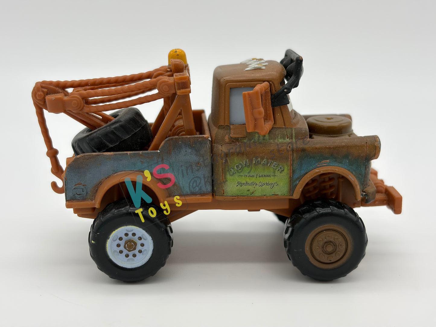 PRE-OWNED / LOOSE DISNEY PIXAR CARS - "OFF-ROAD MATER" RADIATOR SPRINGS 500 - GOOD CONDITION