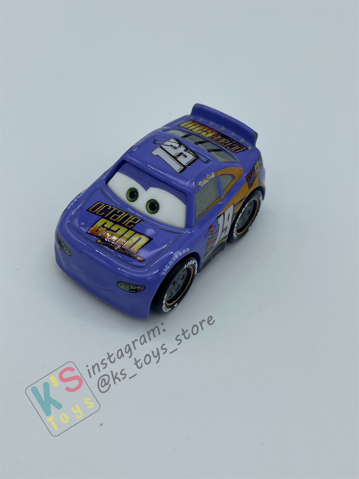 Loose Mini Racers Pixar Disney Cars By MATTEL, Bobby Swift - Displayed Condition