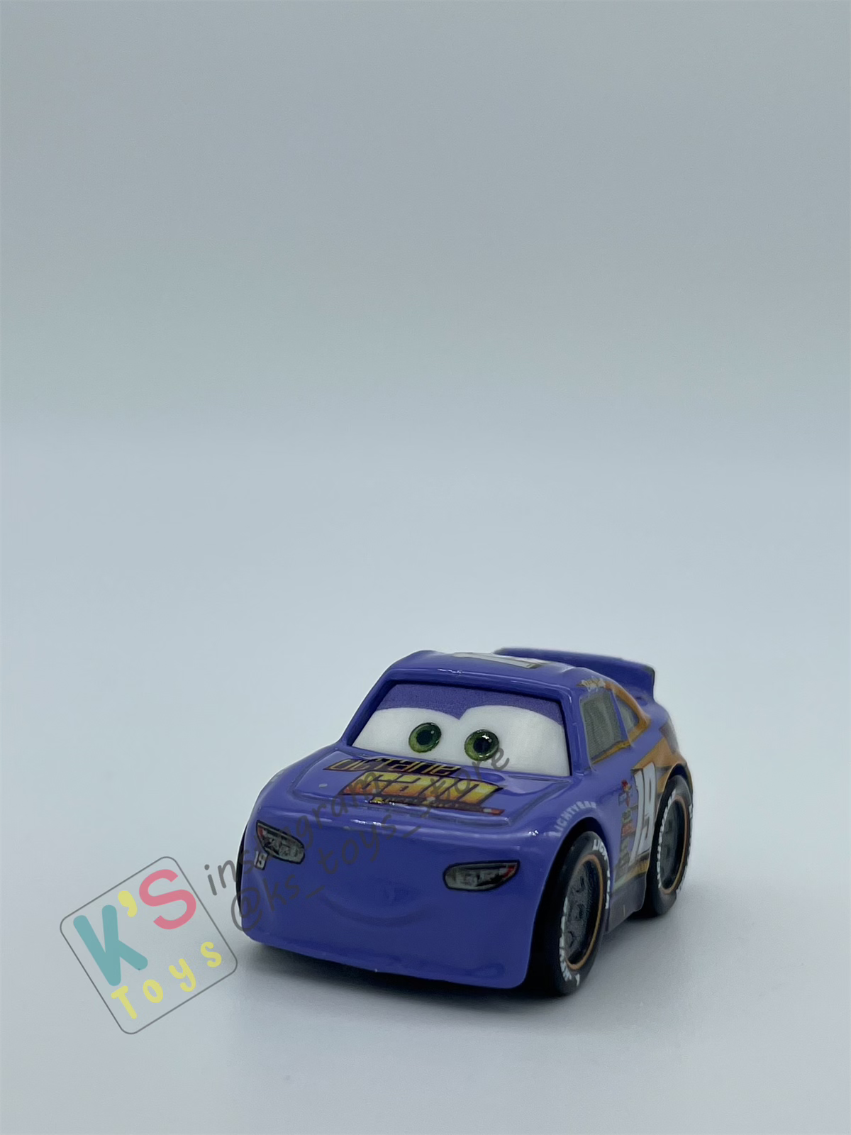 Loose Mini Racers Pixar Disney Cars By MATTEL, Bobby Swift - Displayed Condition