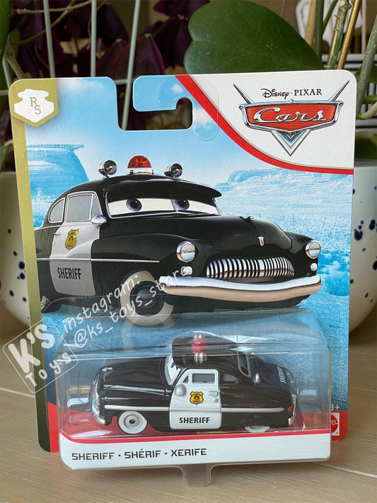 DISNEY PIXAR CARS "SHERIFF" RADIATOR SPRINGS SERIES- BNIP