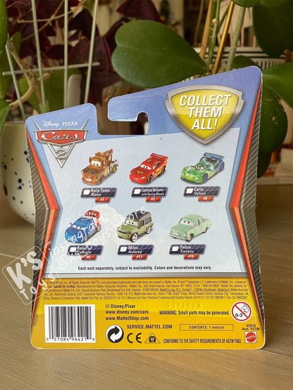 DISNEY PIXAR CARS BY MATTEL, PETROV TRUNKOV - CARS 2 - BNIP