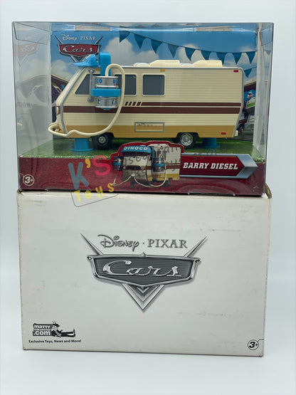 RARE DISNEY PIXAR CARS BY MATTY COLLECTION - BARRY DIESEL #02 PROMO - BNIP
