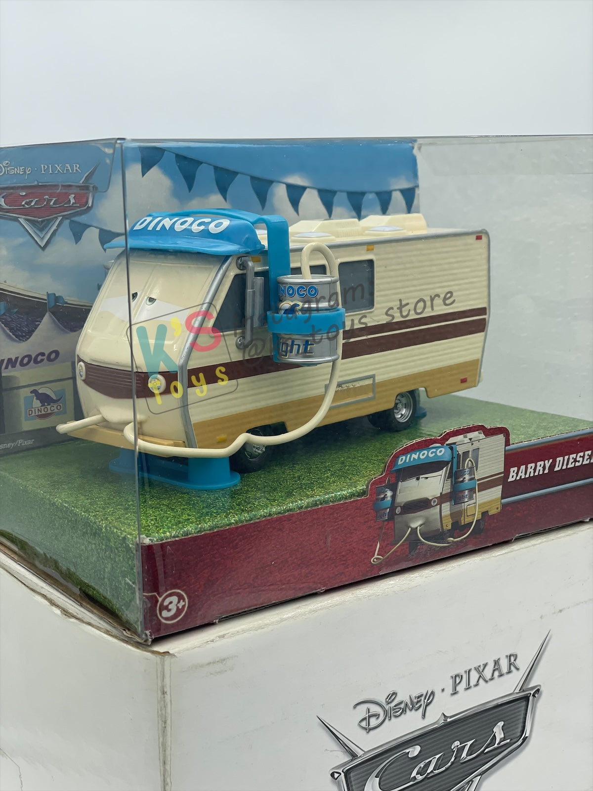 RARE DISNEY PIXAR CARS BY MATTY COLLECTION - BARRY DIESEL #02 PROMO - BNIP