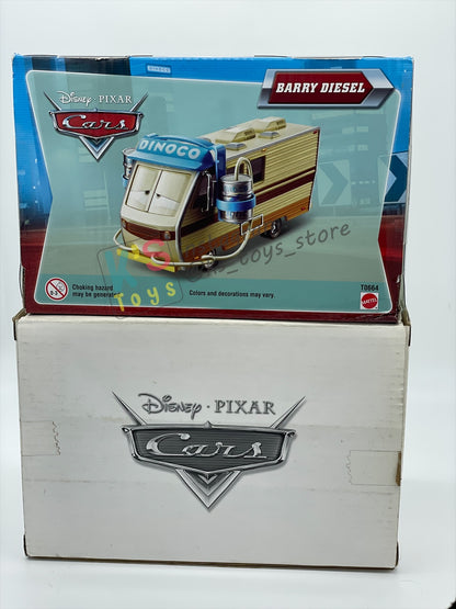 RARE DISNEY PIXAR CARS BY MATTY COLLECTION - BARRY DIESEL #02 PROMO - BNIP