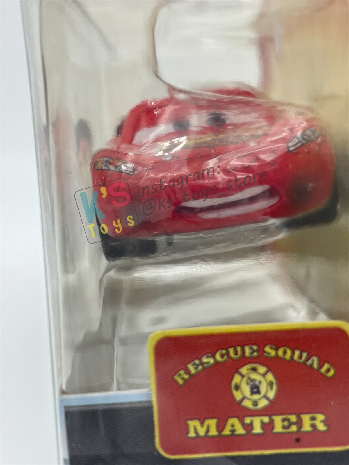 DISNEY PIXAR CARS BY MATTEL, "SOAKED LIGHTNING MCQUEEN" - BNIP