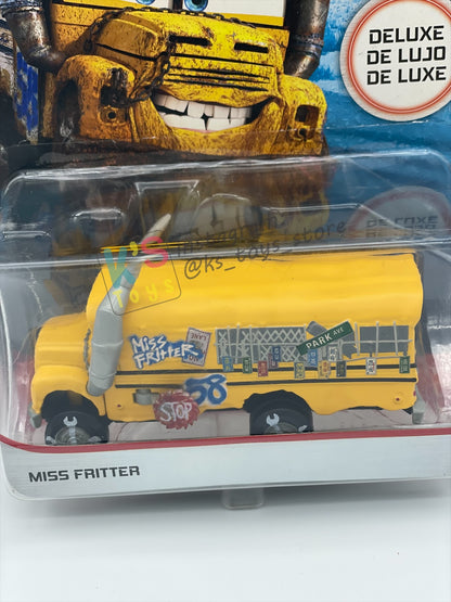 DELUXE DISNEY PIXAR CARS - MISS FRITTER - THUNDER HOLLOWS SERIES - BNIP