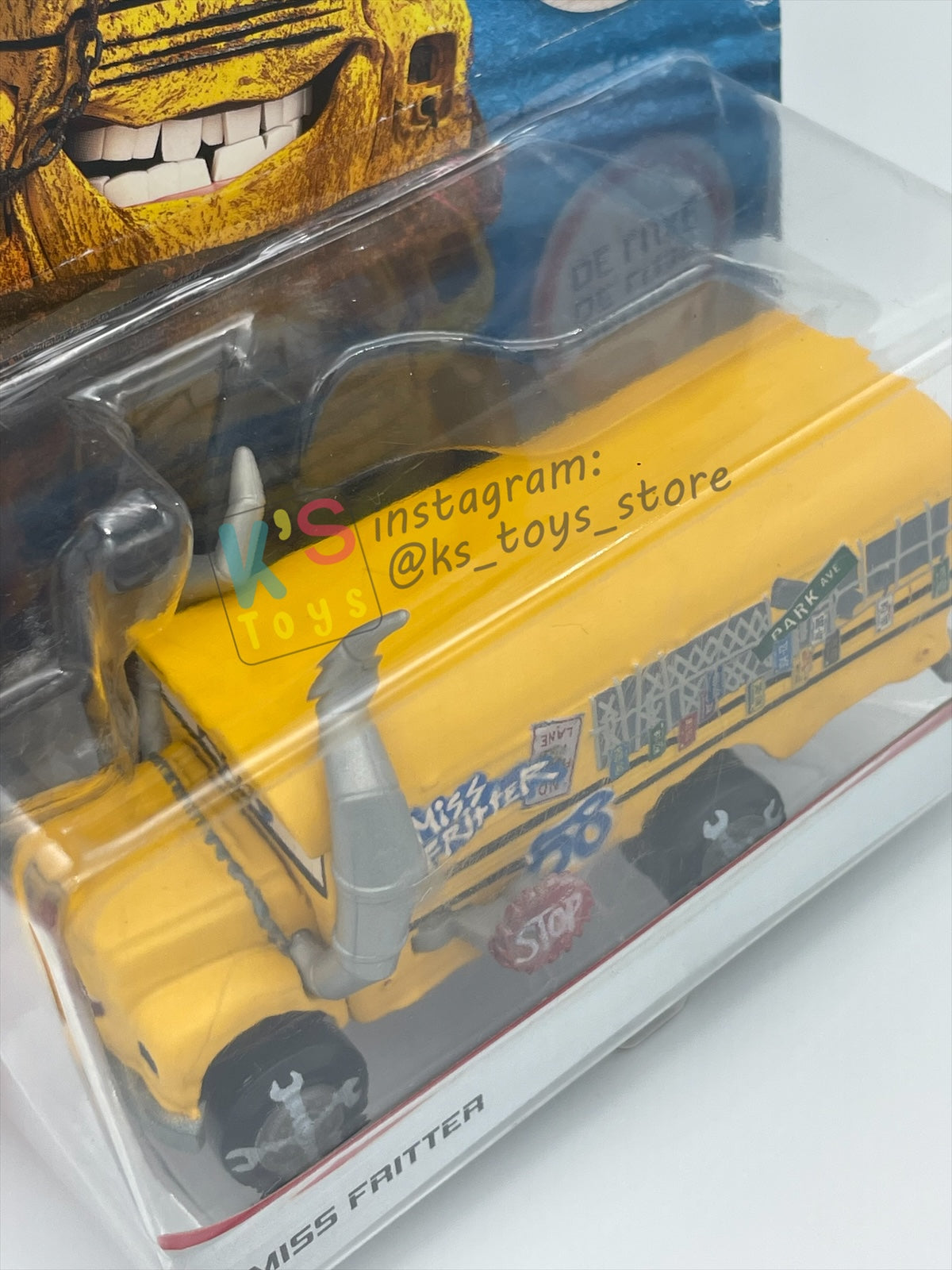 DELUXE DISNEY PIXAR CARS - MISS FRITTER - THUNDER HOLLOWS SERIES - BNIP
