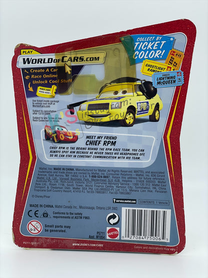 DISNEY PIXAR CARS BY MATTEL, "MINI" RACE ORAMA SERIES - BNIP