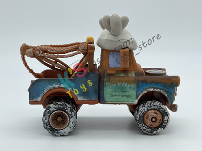 PRE-OWNED / LOOSE DISNEY PIXAR CARS - "REINDEER MATER" - MATER SAVES CHRISTMAS SERIES - DISPLAYED CONDITION
