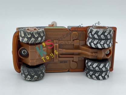PRE-OWNED / LOOSE DISNEY PIXAR CARS - "REINDEER MATER" - MATER SAVES CHRISTMAS SERIES - DISPLAYED CONDITION