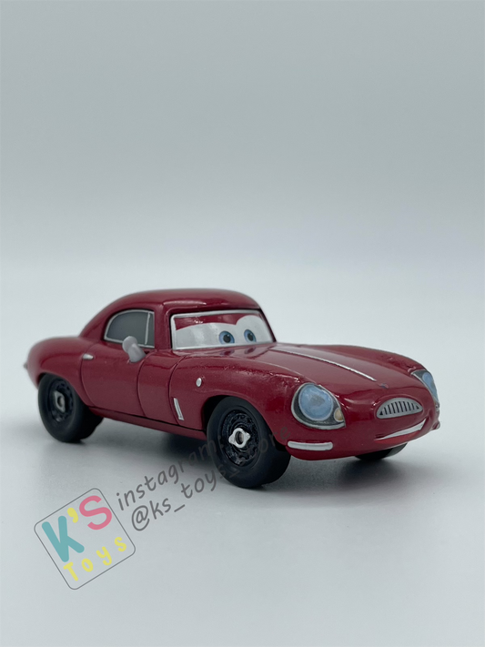 PRE-OWNED / LOOSE DISNEY PIXAR CARS - "LELAND TURBO" - CARS 2 SERIES - DISPLAYED CONDITION