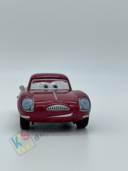PRE-OWNED / LOOSE DISNEY PIXAR CARS - "LELAND TURBO" - CARS 2 SERIES - DISPLAYED CONDITION