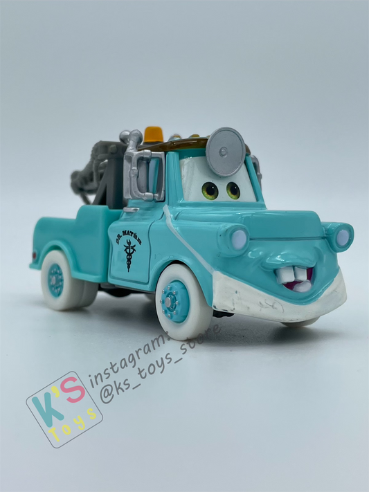 PRE-OWNED / LOOSE DISNEY PIXAR CARS - "DR. MATER" - RESCUE SQUAD MATER SERIES - DISPLAYED CONDITION