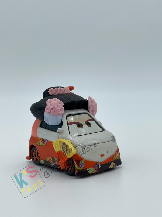 PRE-OWNED / LOOSE DISNEY PIXAR CARS - "OKUNI" - TOKYO PARTY SERIES - GOOD CONDITION