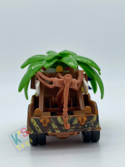 PRE-OWNED / LOOSE DISNEY PIXAR CARS - "FRANCESCO FAN MATER" - CARS 2 MATERS SERIES - DISPLAYED CONDITION
