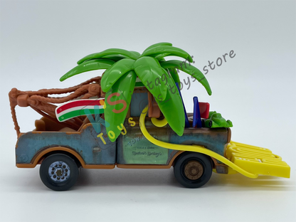 PRE-OWNED / LOOSE DISNEY PIXAR CARS - "FRANCESCO FAN MATER" - CARS 2 MATERS SERIES - DISPLAYED CONDITION