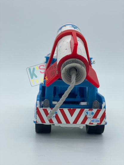 PRE-OWNED / LOOSE DISNEY PIXAR CARS BY MATTEL - "ROCKET MATER" - MATER THE GREATER SERIES - PLAYED WITH CONDITION - READ DESCRIPTION!!!!!!!!!!!
