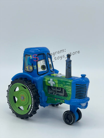 PRE-OWNED / LOOSE DISNEY PIXAR CARS - "CLUTCH AID TRACTOR" CARS 3 SERIES - NEAR MINT CONDITION - READ DESCRIPTION!!!!!!!!!!