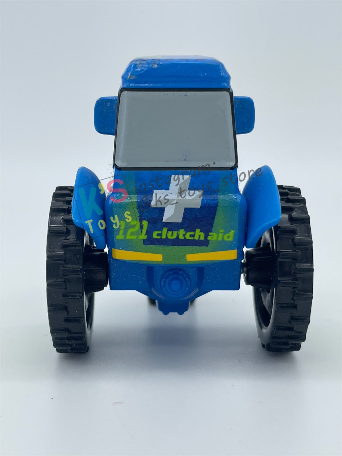 PRE-OWNED / LOOSE DISNEY PIXAR CARS - "CLUTCH AID TRACTOR" CARS 3 SERIES - NEAR MINT CONDITION - READ DESCRIPTION!!!!!!!!!!
