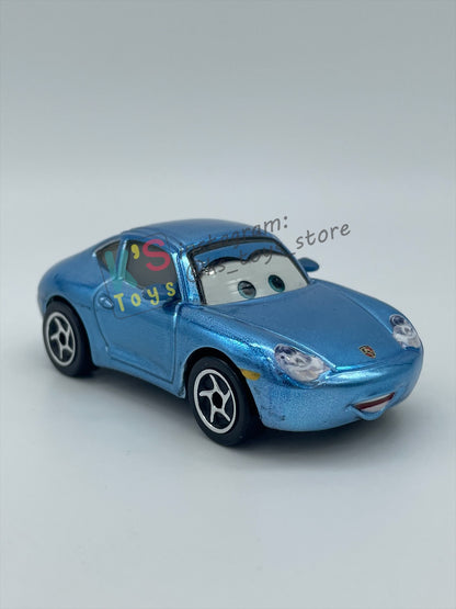 PRE-OWNED / LOOSE DISNEY PIXAR CARS - "METALLIC SALLY" SCAVENGER HUNT SERIES - MINT / NEAR MINT CONDITION - READ DESCRIPTION!!!!!!!!!!