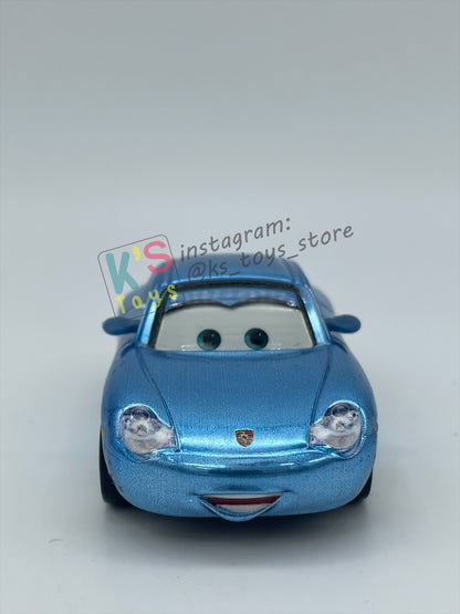PRE-OWNED / LOOSE DISNEY PIXAR CARS - "METALLIC SALLY" SCAVENGER HUNT SERIES - MINT / NEAR MINT CONDITION - READ DESCRIPTION!!!!!!!!!!