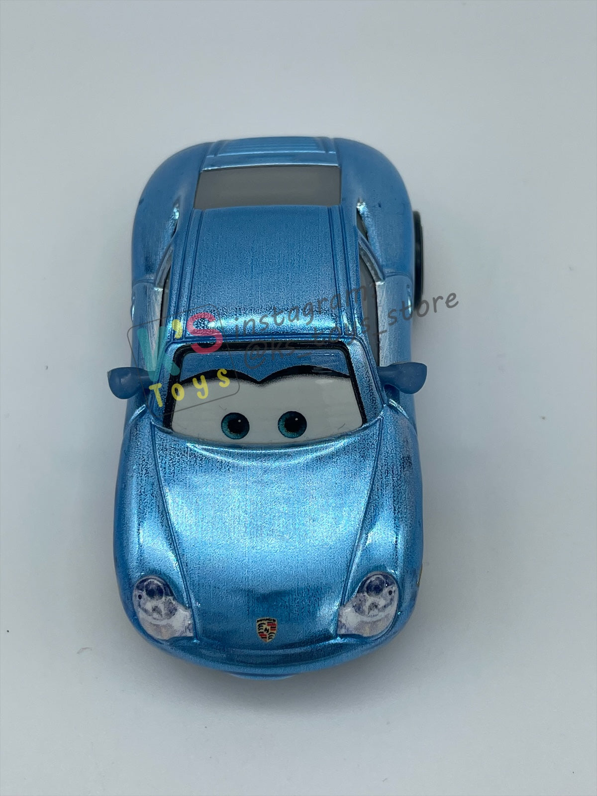 PRE-OWNED / LOOSE DISNEY PIXAR CARS - "METALLIC SALLY" SCAVENGER HUNT SERIES - MINT / NEAR MINT CONDITION - READ DESCRIPTION!!!!!!!!!!