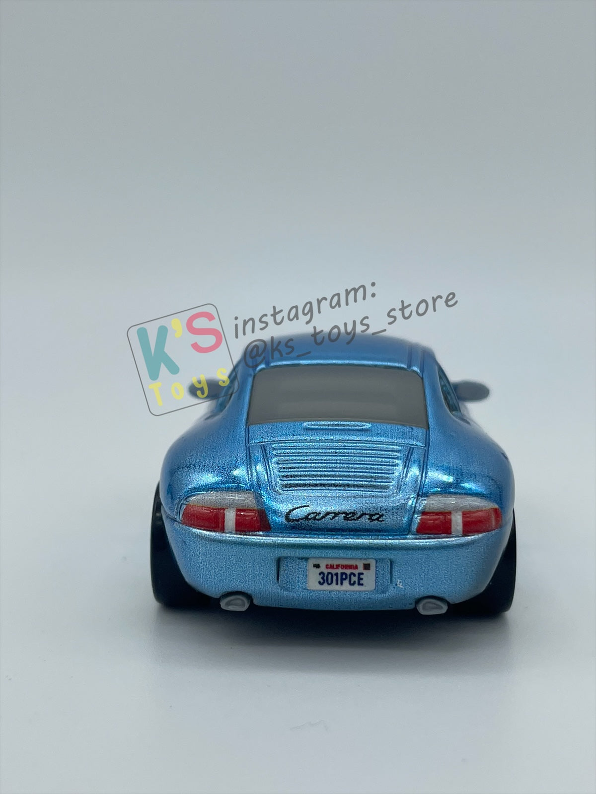 PRE-OWNED / LOOSE DISNEY PIXAR CARS - "METALLIC SALLY" SCAVENGER HUNT SERIES - MINT / NEAR MINT CONDITION - READ DESCRIPTION!!!!!!!!!!