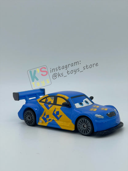 PRE-OWNED / LOOSE DISNEY PIXAR CARS - "JAN FLASH NILSSON" CARS 2 SERIES - NEAR MINT CONDITION - READ DESCRIPTION!!!!!!!!!!