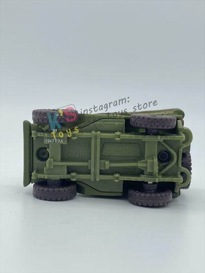 PRE-OWNED / LOOSE DISNEY PIXAR CARS BY MATTEL - "SARGE" - CARS SERIES - PLAYED WITH GOOD CONDITION - READ DESCRIPTION!!!!!!!!!!!