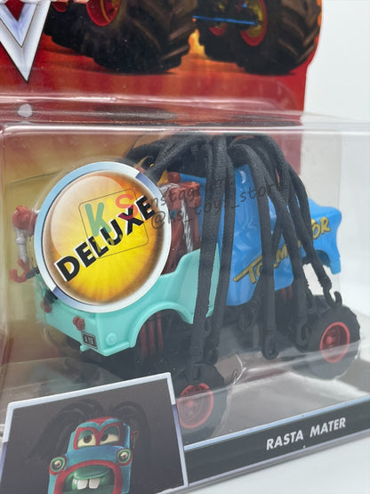 DELUXE DISNEY PIXAR CARS "RASTA MATER"- MONSTER TRUCK MATER - Cars Toon - BNIP