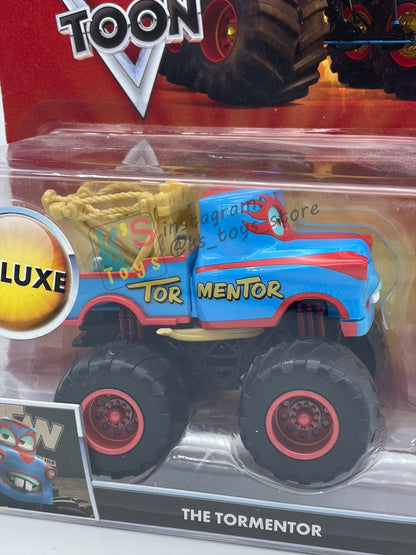 Deluxe Disney Pixar Cars "THE TORMENTOR" Monster Truck Mater - Cars Toon Series - BNIP