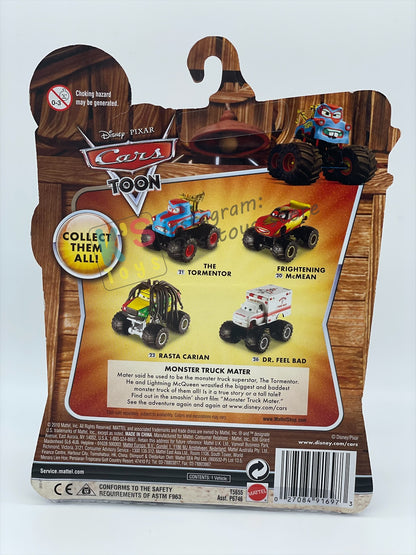 Deluxe Disney Pixar Cars "THE TORMENTOR" Monster Truck Mater - Cars Toon Series - BNIP