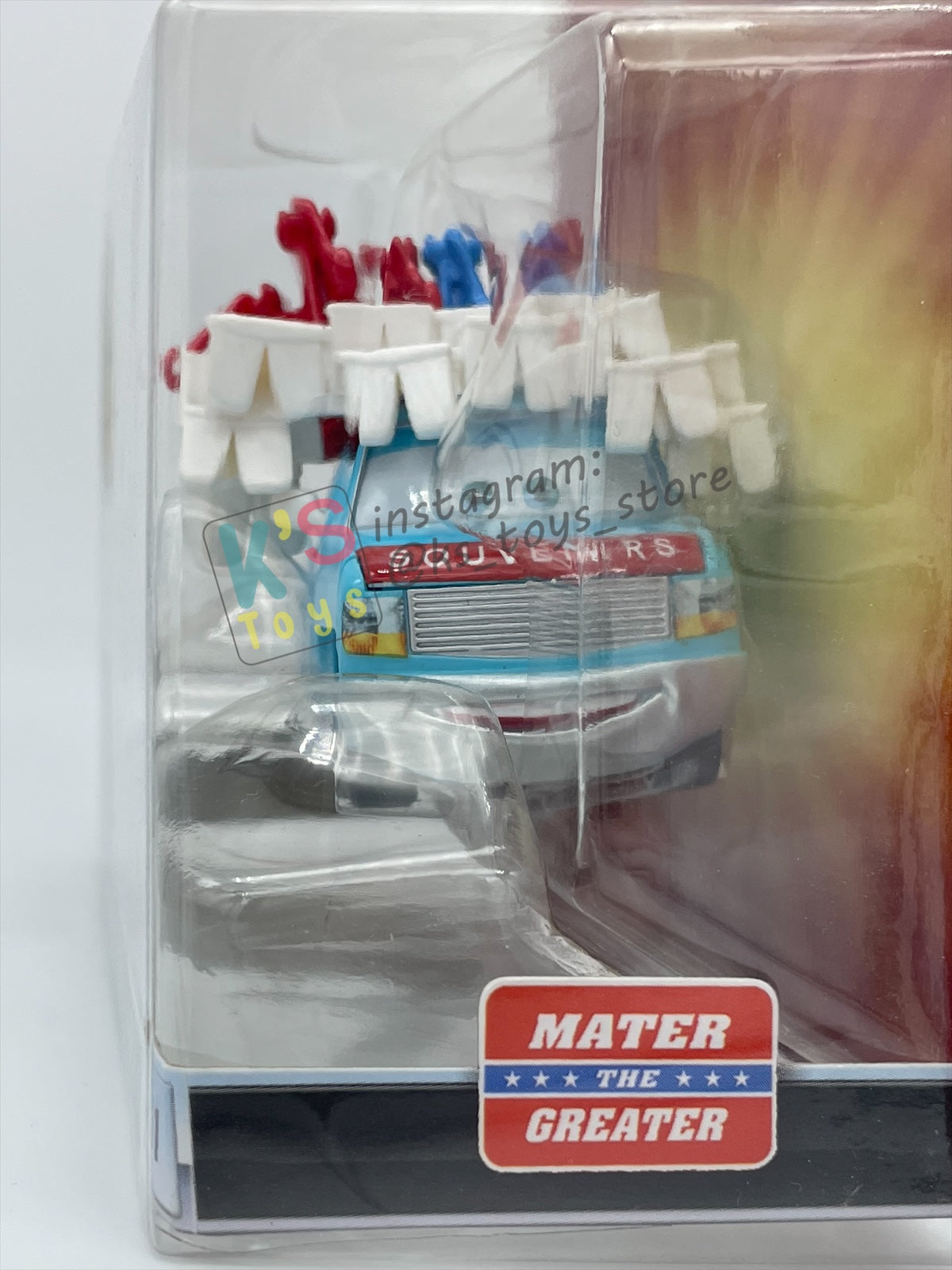 DELUXE DISNEY PIXAR CARS "BUCK THE TOOTH VENDOR" MATER THE GREATER SERIES - Cars Toon - BNIP