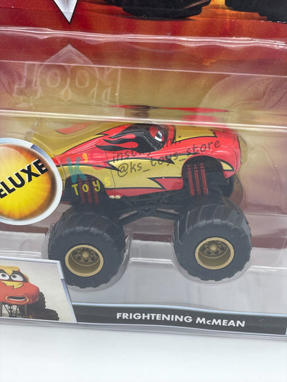 Deluxe Disney Pixar Cars "FRIGHTENING McMEAN" Monster Truck Mater - Cars Toon Series - BNIP