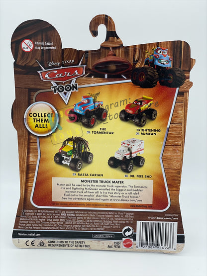 Deluxe Disney Pixar Cars "FRIGHTENING McMEAN" Monster Truck Mater - Cars Toon Series - BNIP