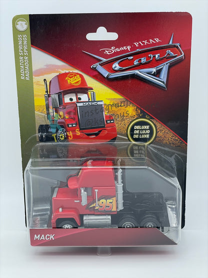 DELUXE DISNEY PIXAR CARS "MACK CARS 3 SEMI TRUCK" RADIATOR SPRINGS SERIES - BNIP