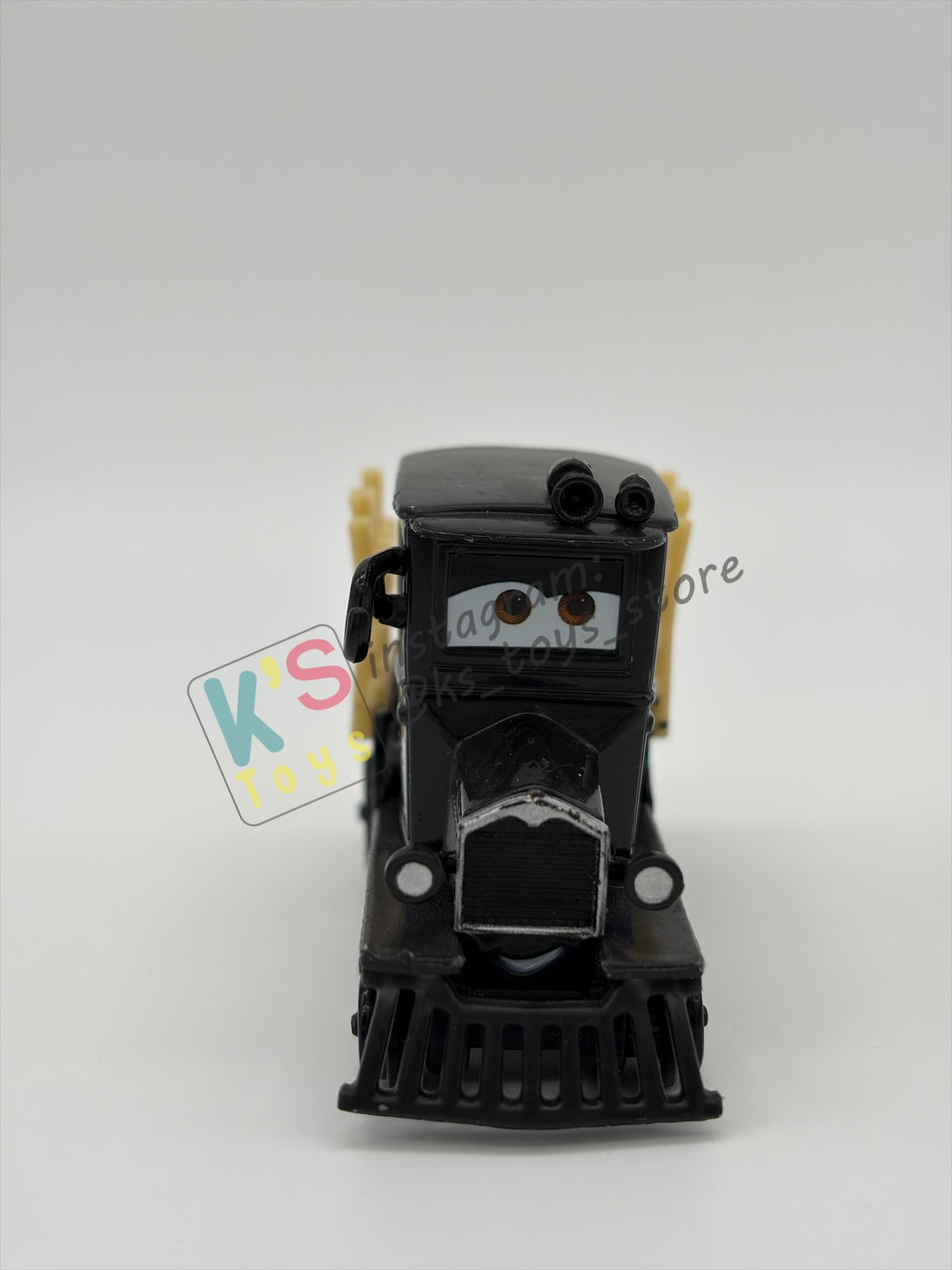 PRE-OWNED / LOOSE DISNEY PIXAR CARS 1:55 BY MATTEL - "GALLOPING GEARGRINDER" CARS 2 95 RETURNS SERIES - PLAYED CONDITION, MISSING PARTS!!!!!