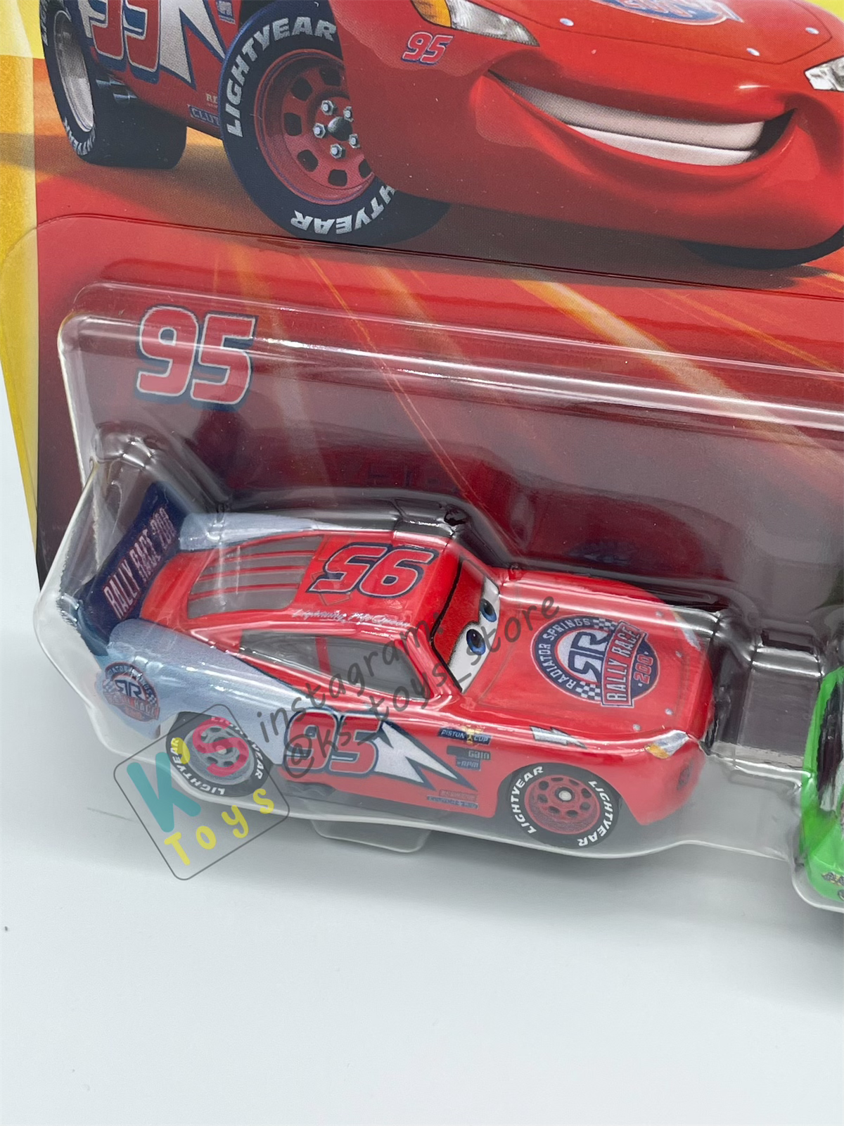 Disney Pixar Cars 1:55 by Mattel 2-Pack LIGHTNING MCQUEEN AND CHICK HICKS RACE AND RESCUE SERIES - 2025 NEW RELEASE - BNIP