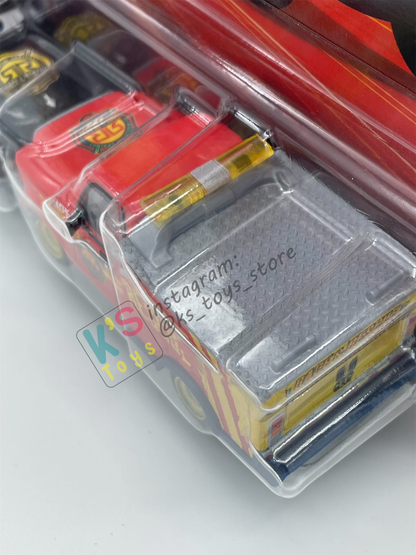 Disney Pixar Cars 1:55 by Mattel 2-Pack SHERIFF AND ADAM ROADRIGUEZ RACE AND RESCUE SERIES - 2025 NEW RELEASE - BNIP
